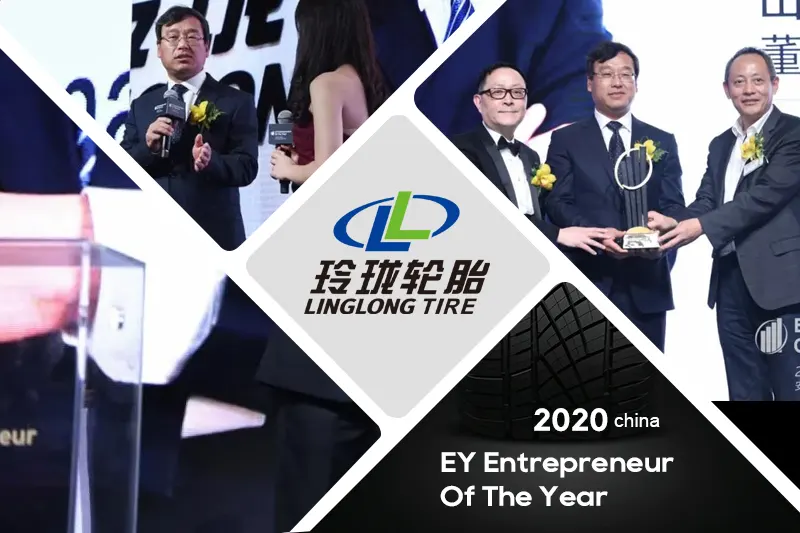 Ernst & Young Announces Wang Feng de Shandong Linglong Tyro Co., Ltd. ut lacus Year® MMXX Sinis Award Victor